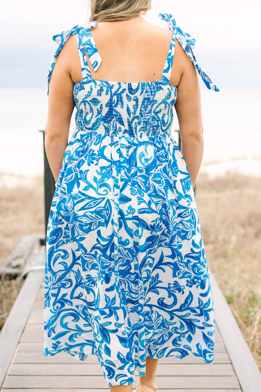 Made The Right Call Dress, Cobalt