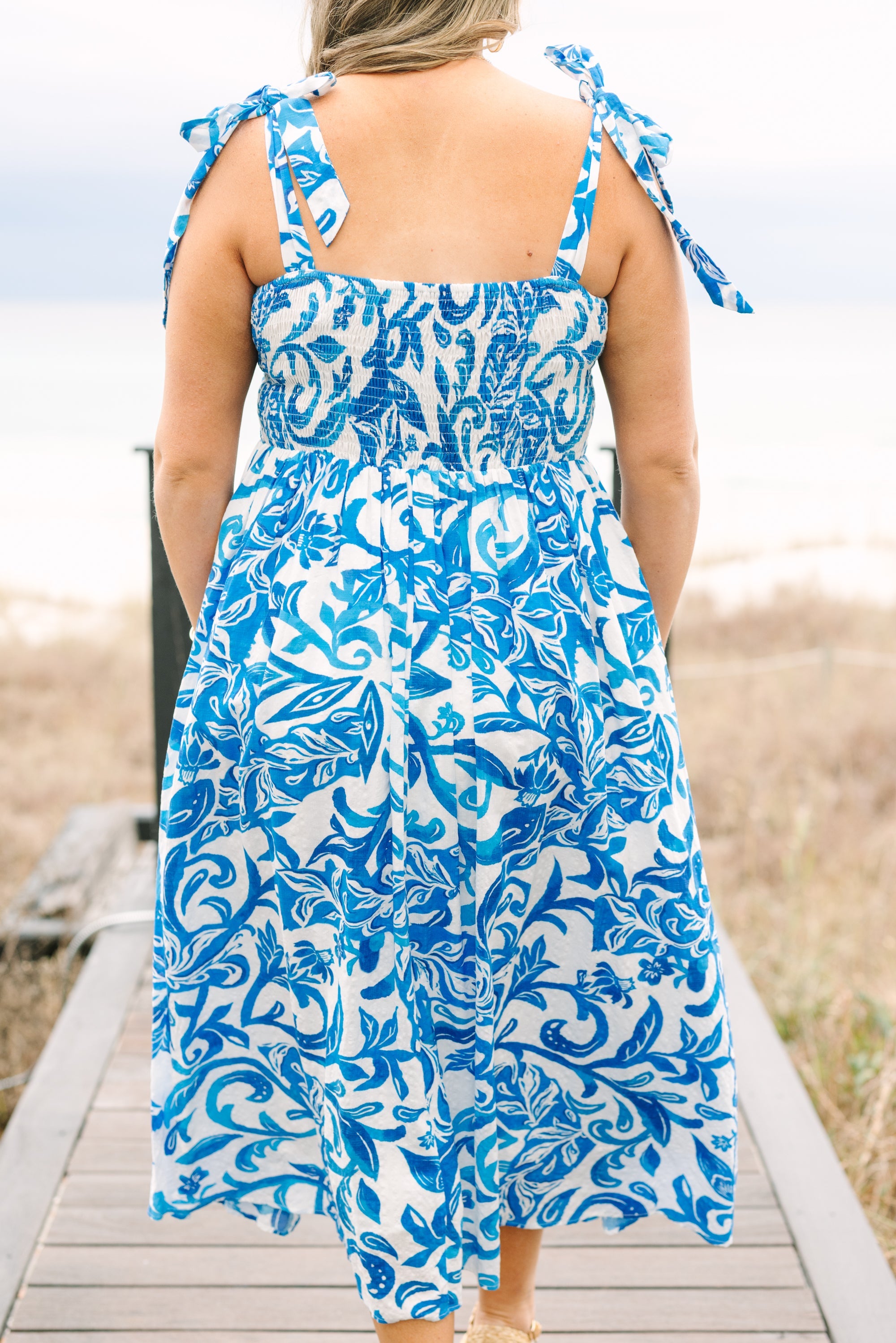 Made The Right Call Dress, Cobalt