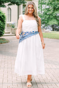 Made The Right Call Dress, White
