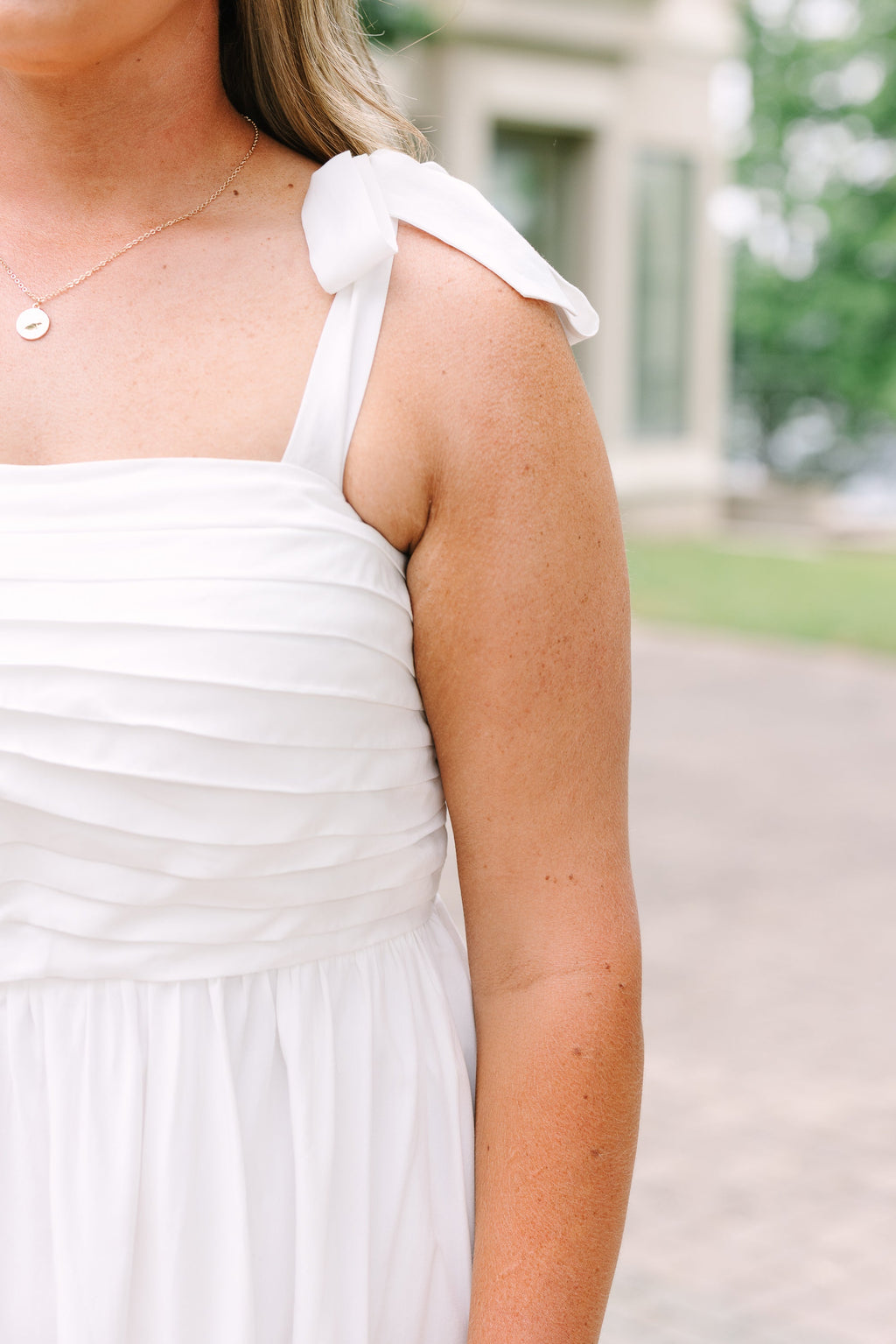 Made The Right Call Dress, White