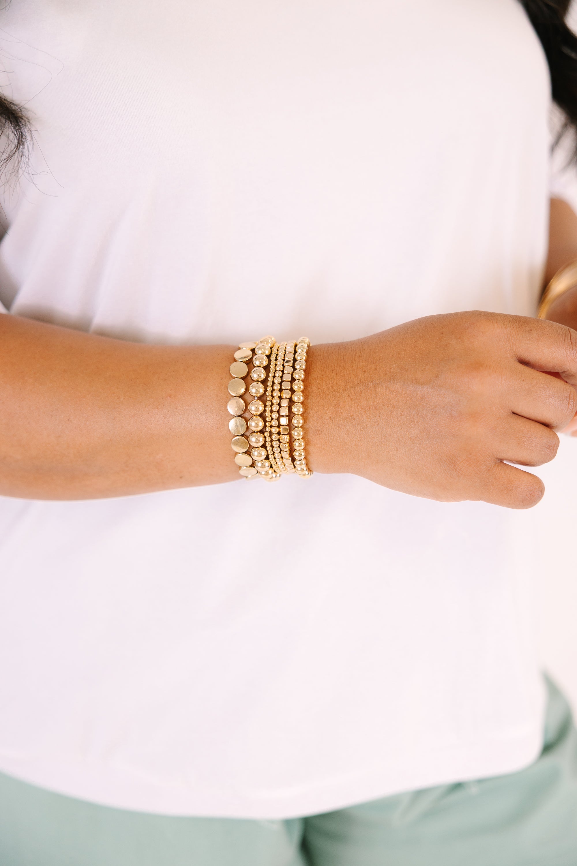 Made To Treasure Bracelet Set, Gold