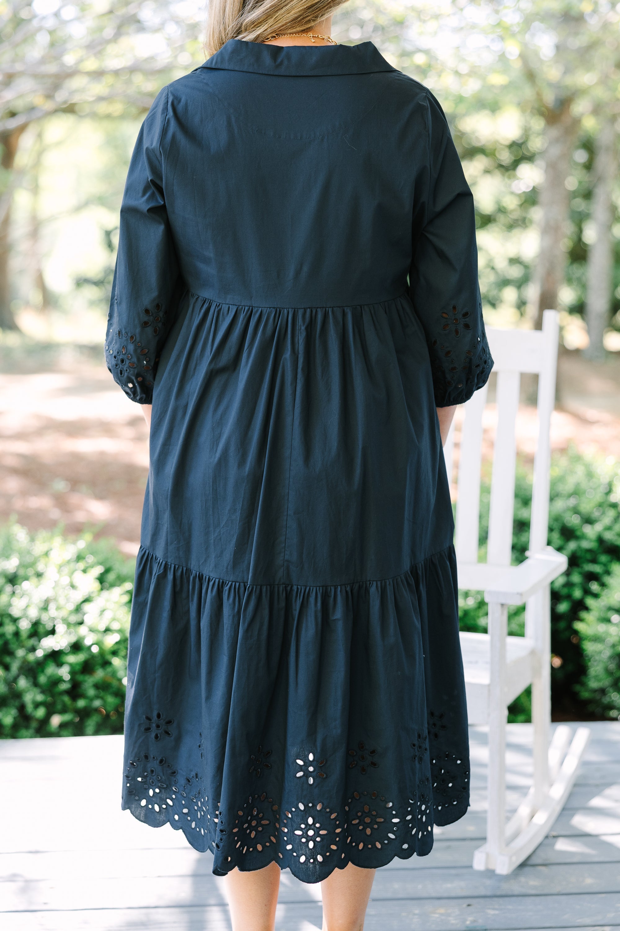Make It Fun Dress, Navy