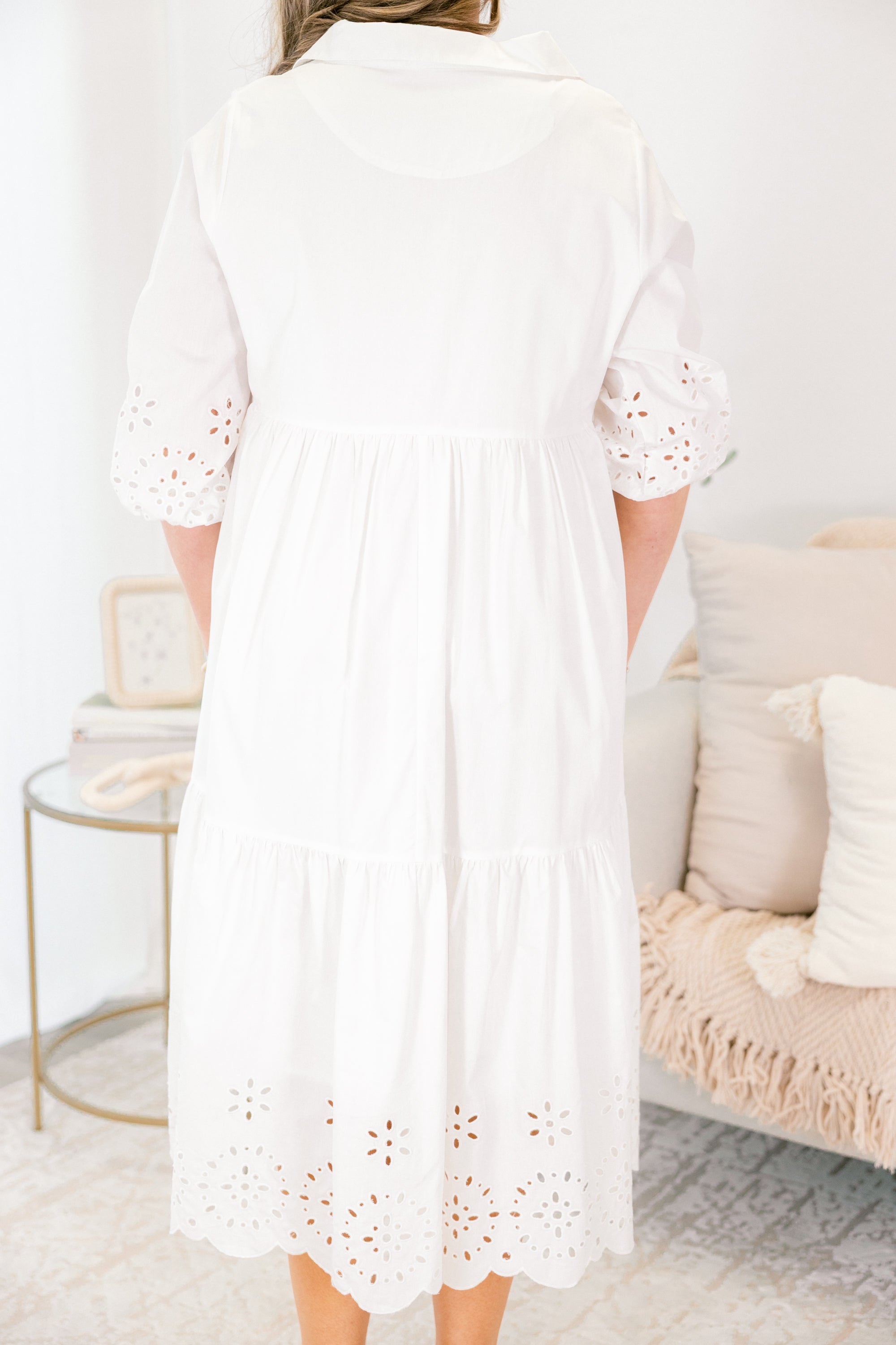 Make It Fun Dress, White