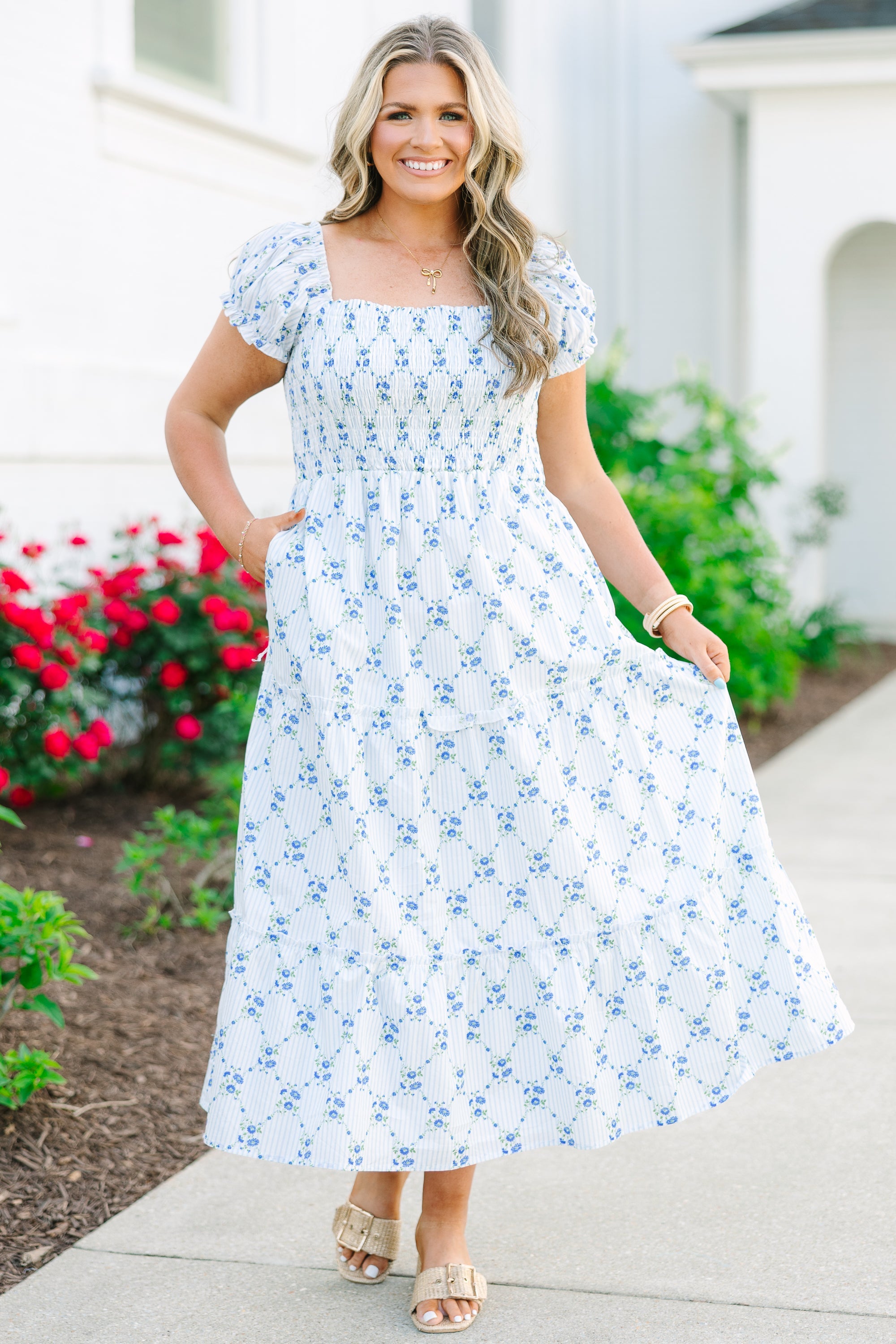 Make It Memorable Dress, Blue