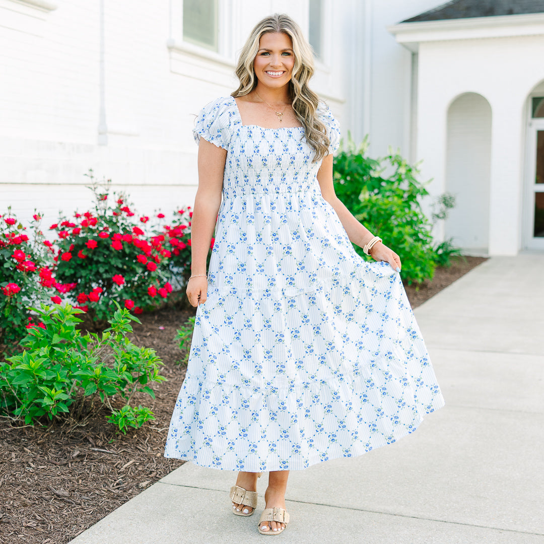 Make It Memorable Dress, Blue