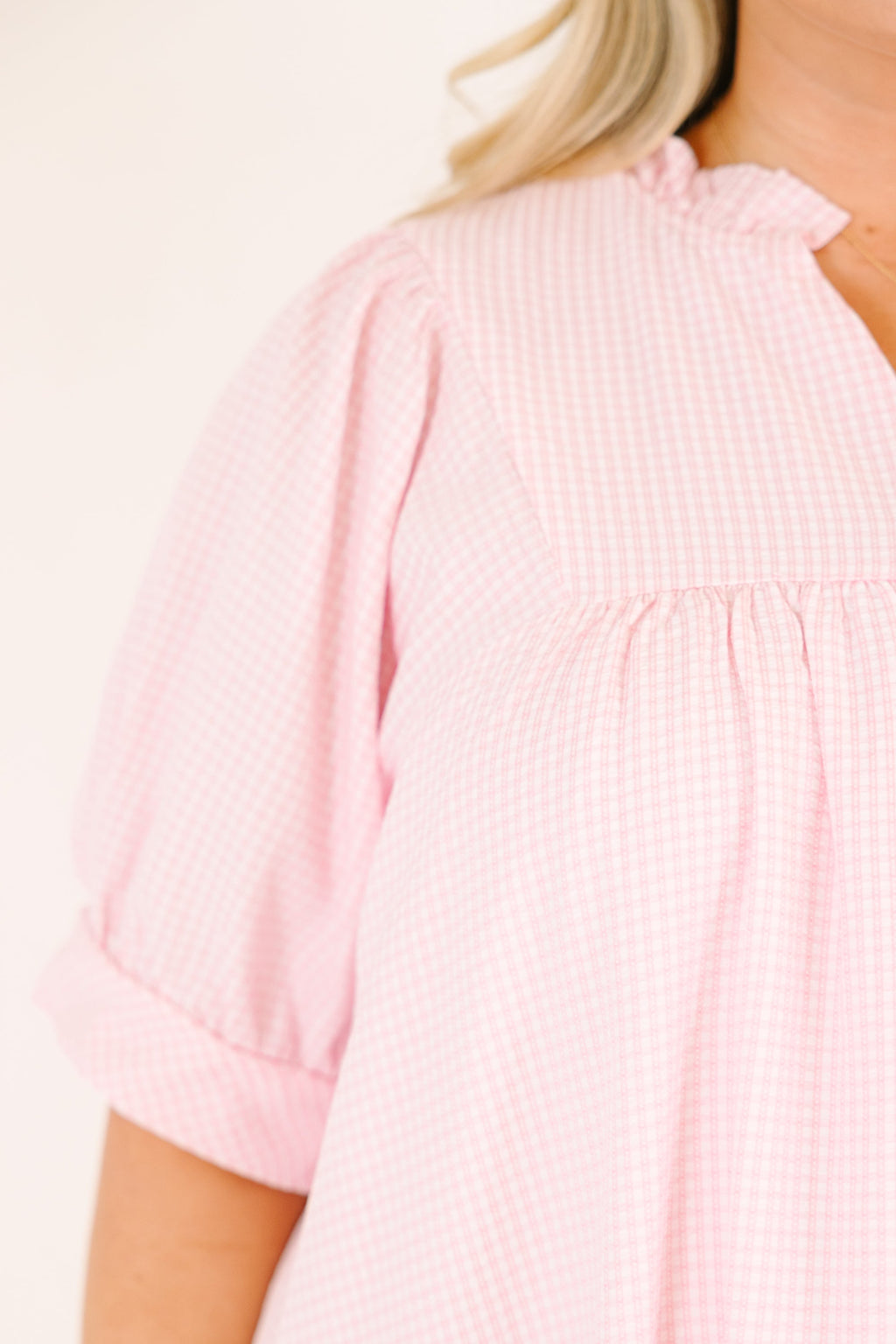 Make My Night Dress, Pink Seersucker