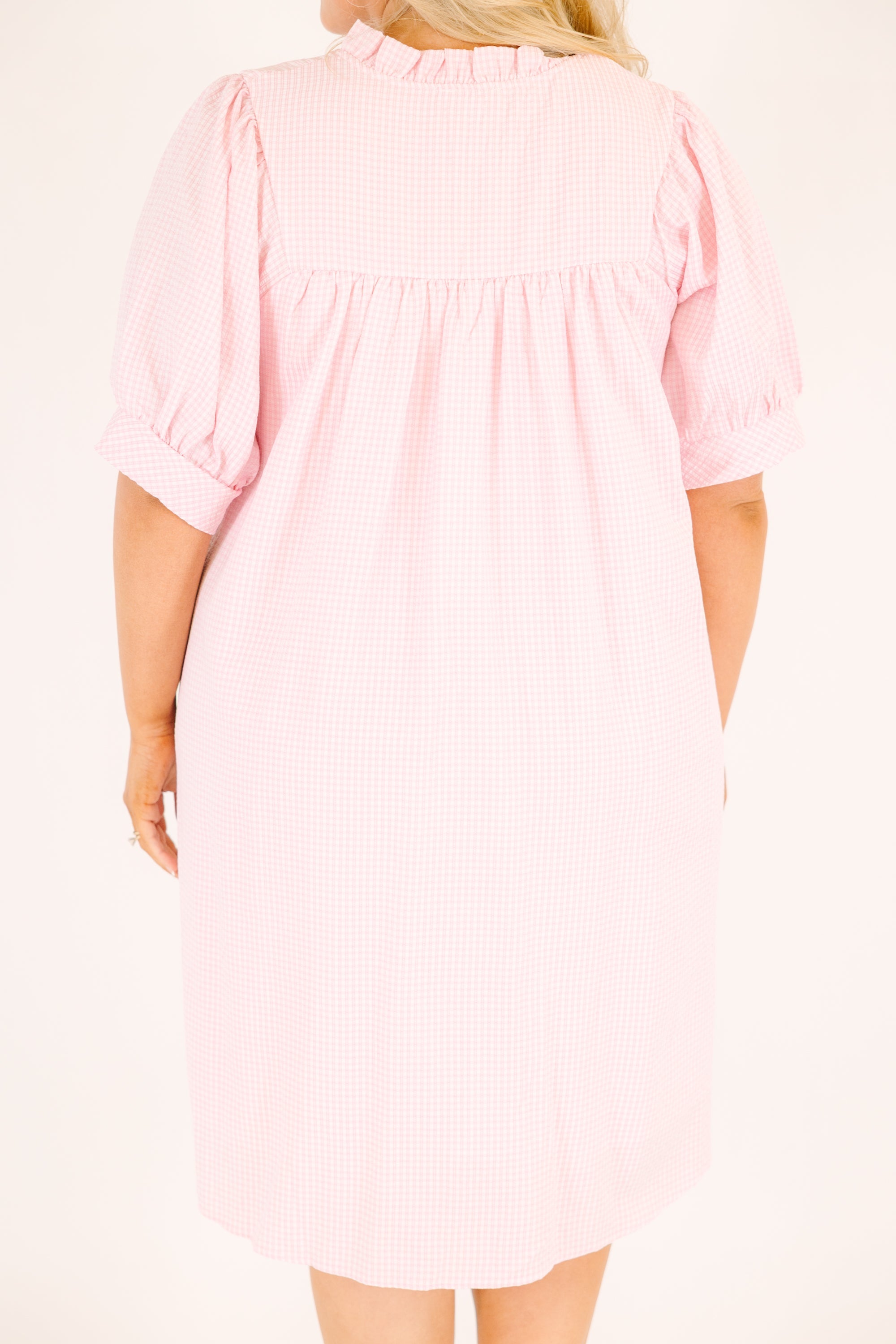 Make My Night Dress, Pink Seersucker