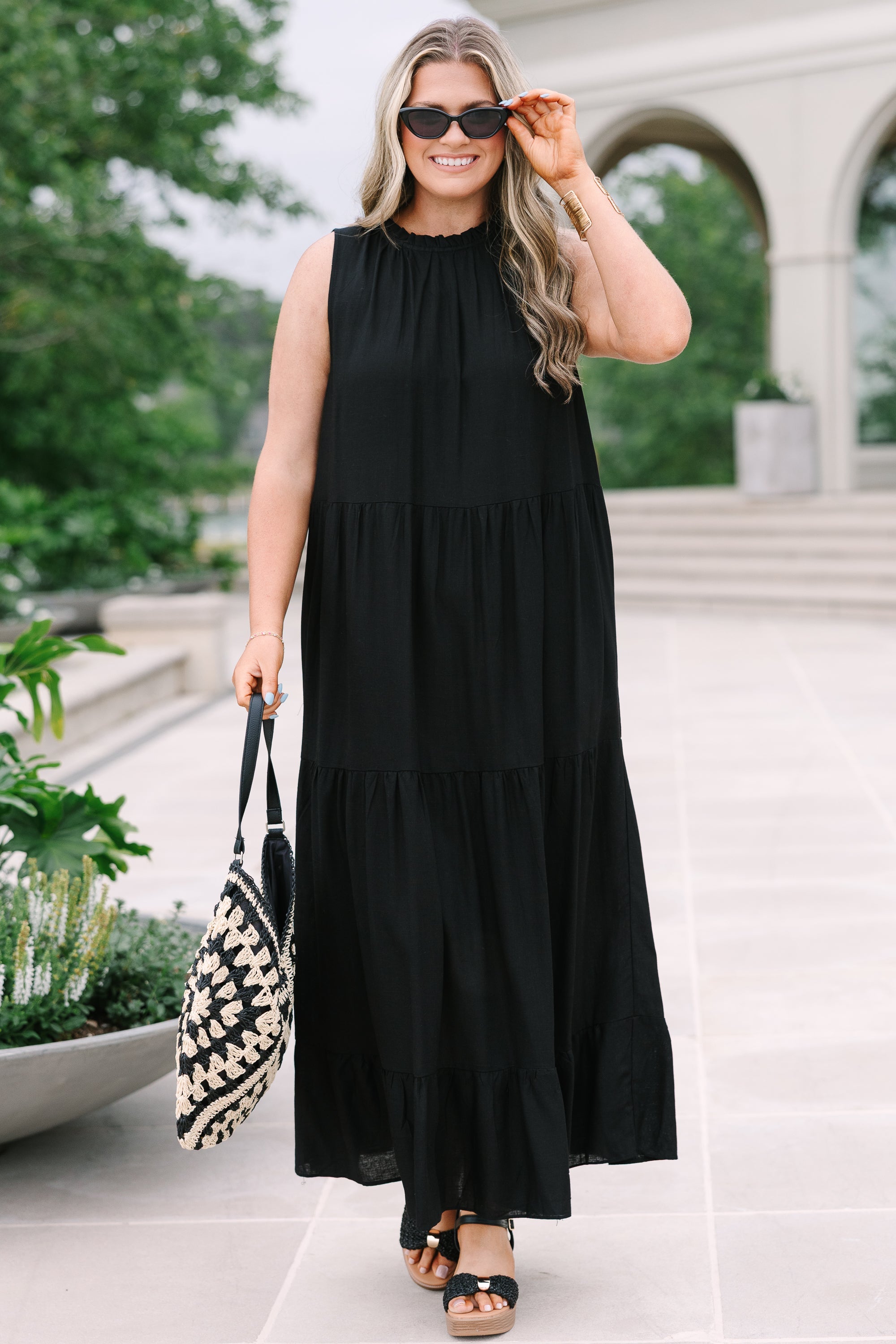 Make Your Move Maxi Dress, Black