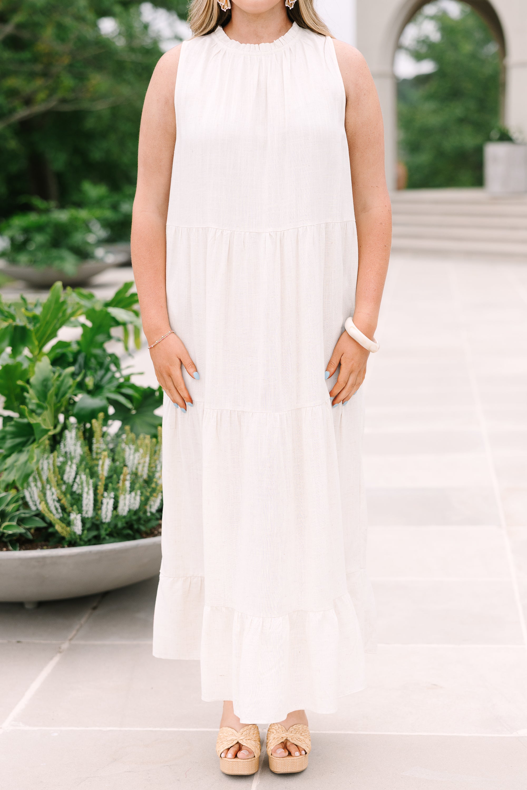 Make Your Move Maxi Dress, Oatmeal