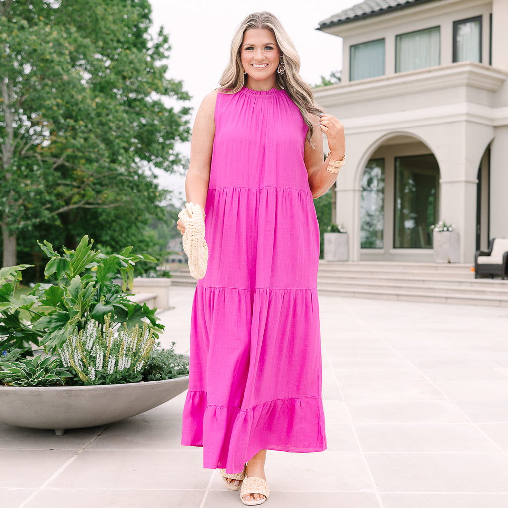 Make Your Move Maxi Dress, Pink