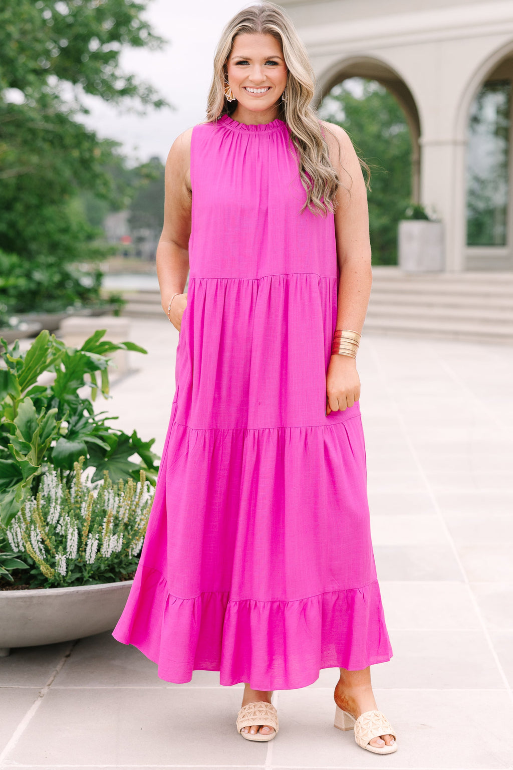 Make Your Move Maxi Dress, Pink