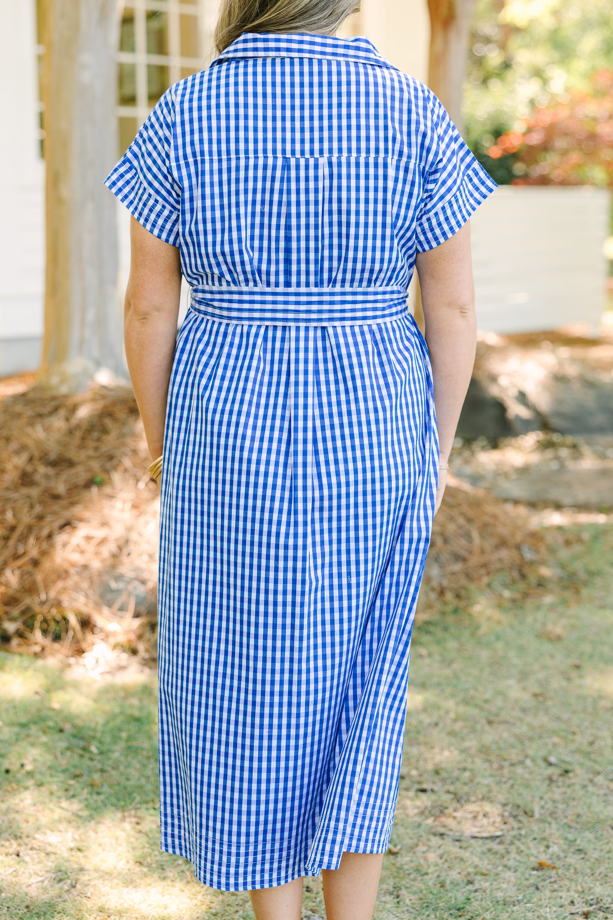 Making Tidal Waves Dress, Cobalt