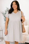 Mend Your Heart Dress, Gray