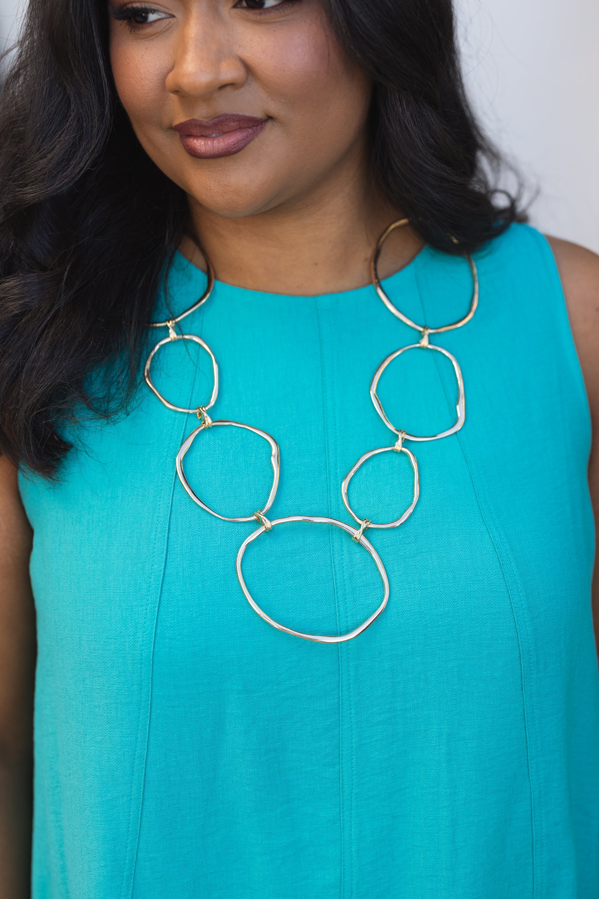 Mirage Muse Necklace, Gold