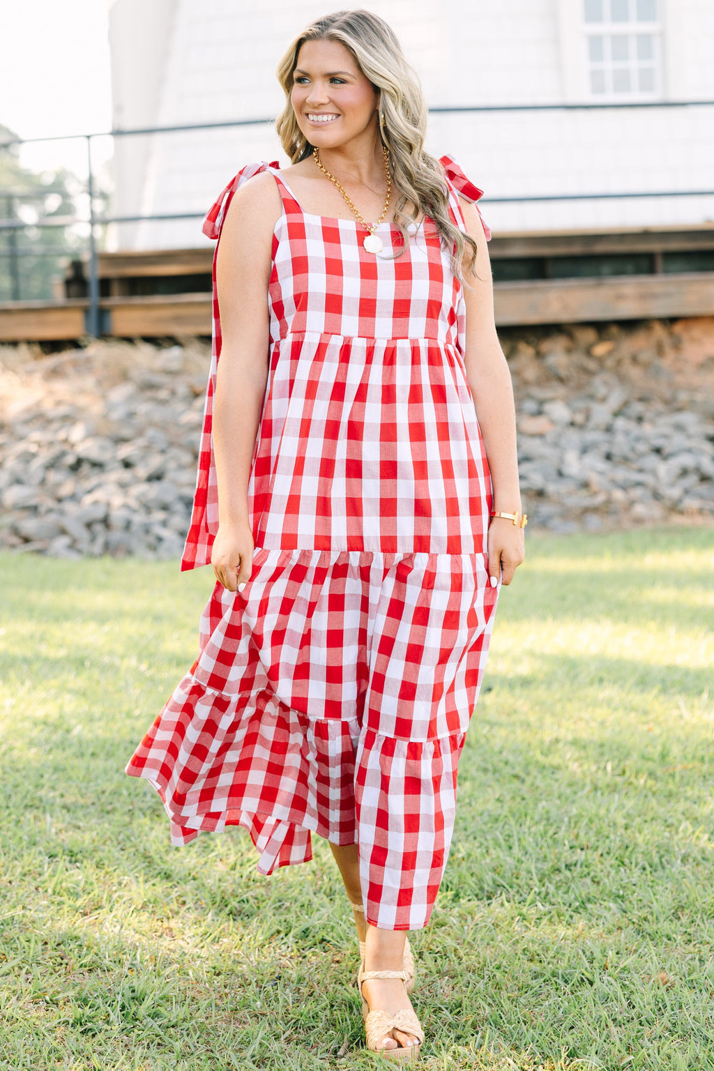 Miss Americana Dress, Red