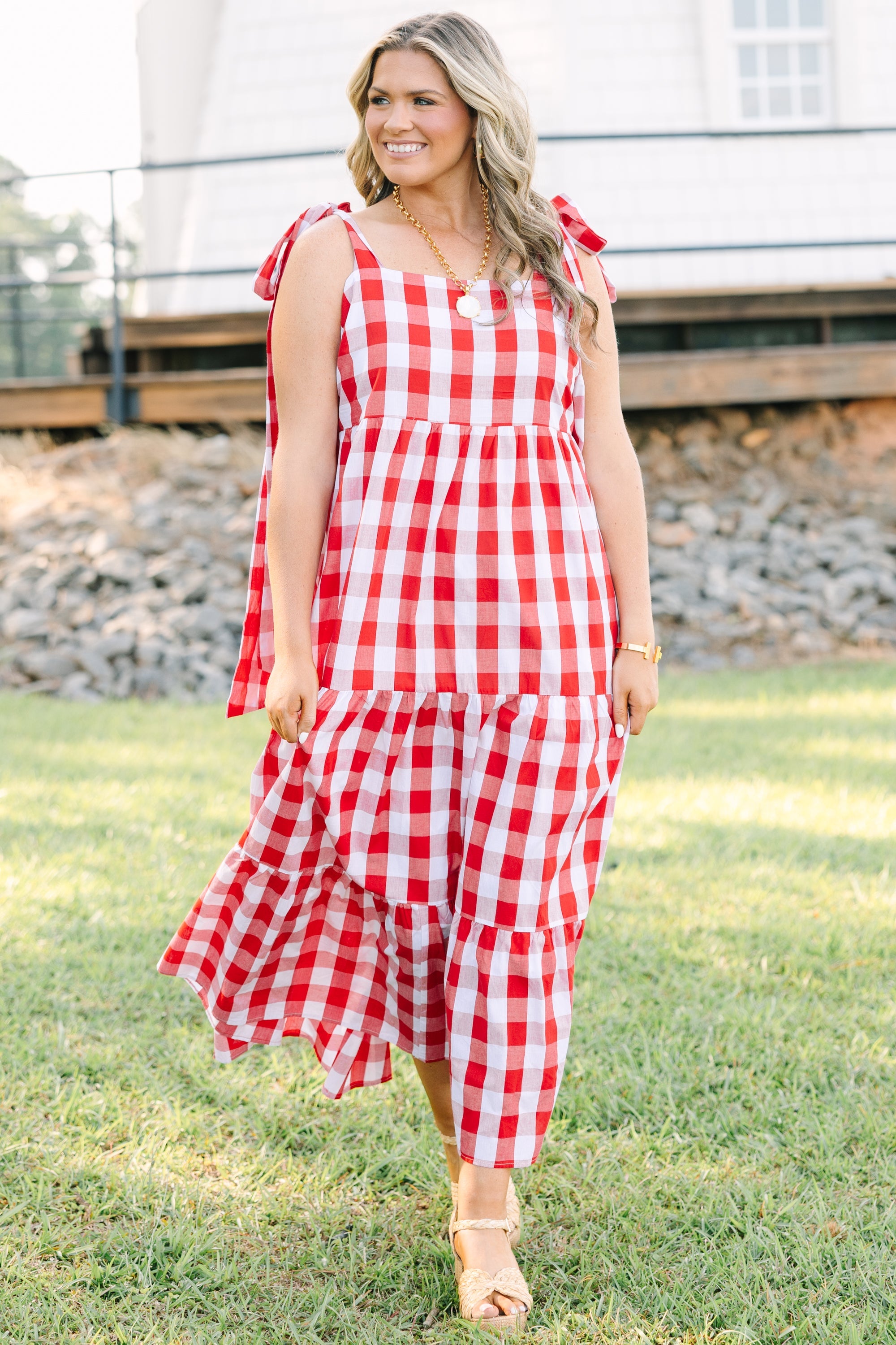 Miss Americana Dress, Red