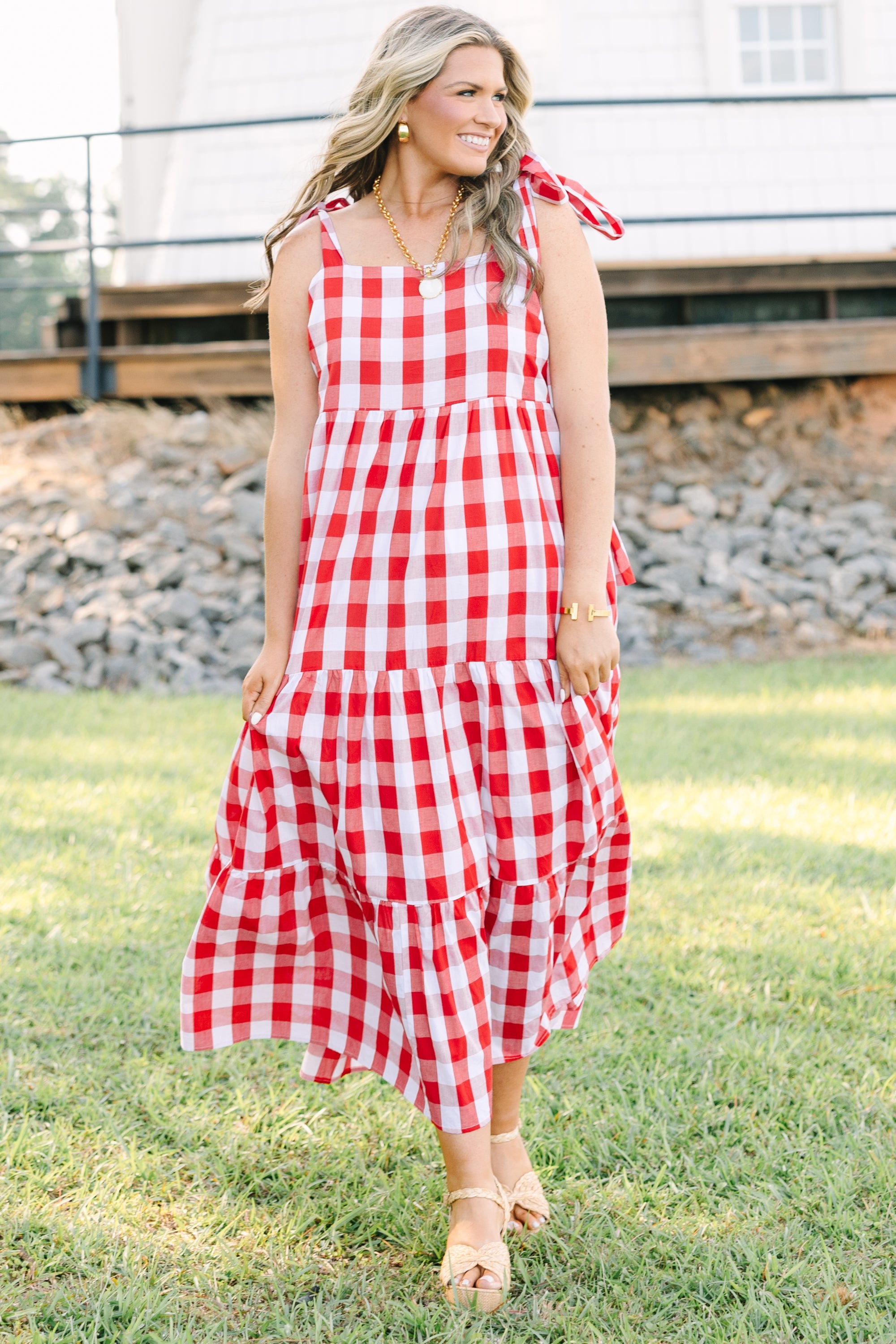 Miss Americana Dress, Red