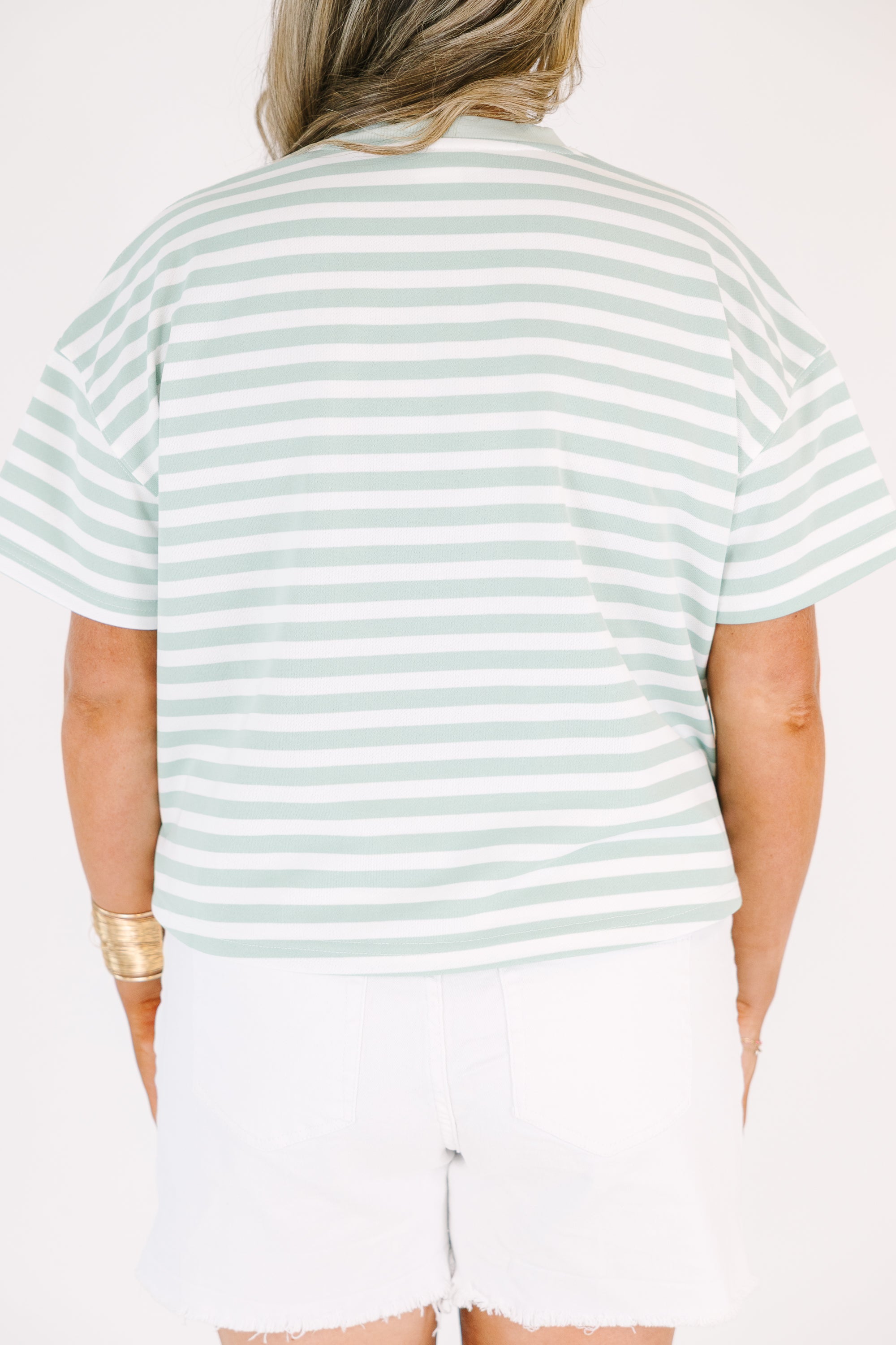 Moving Forward Top, Sage