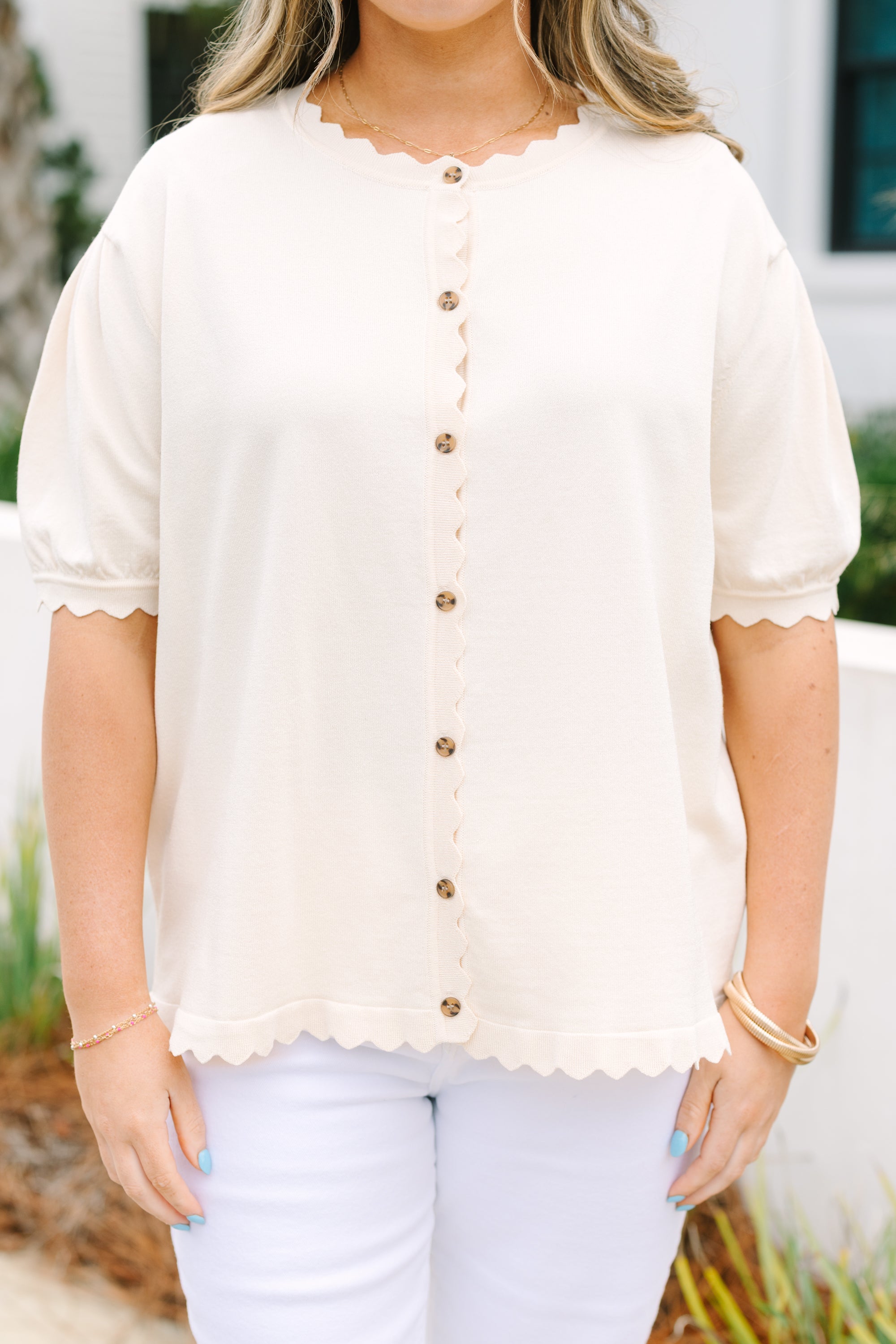 My Sweet Side Cardigan, Cream