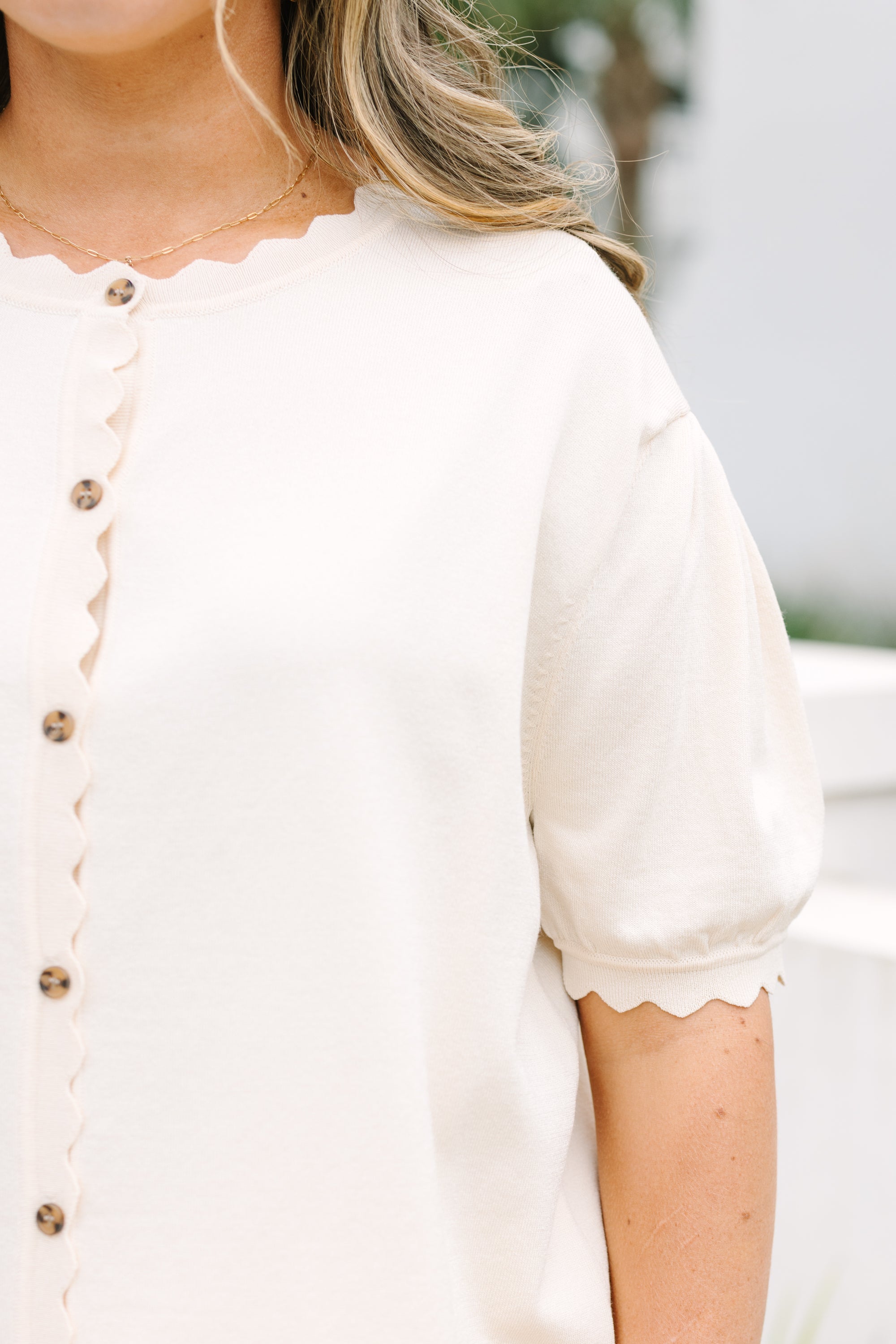 My Sweet Side Cardigan, Cream