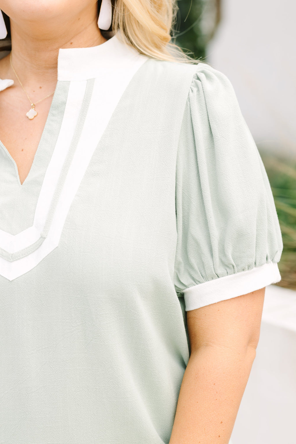 My Sweet Side Top, Sage