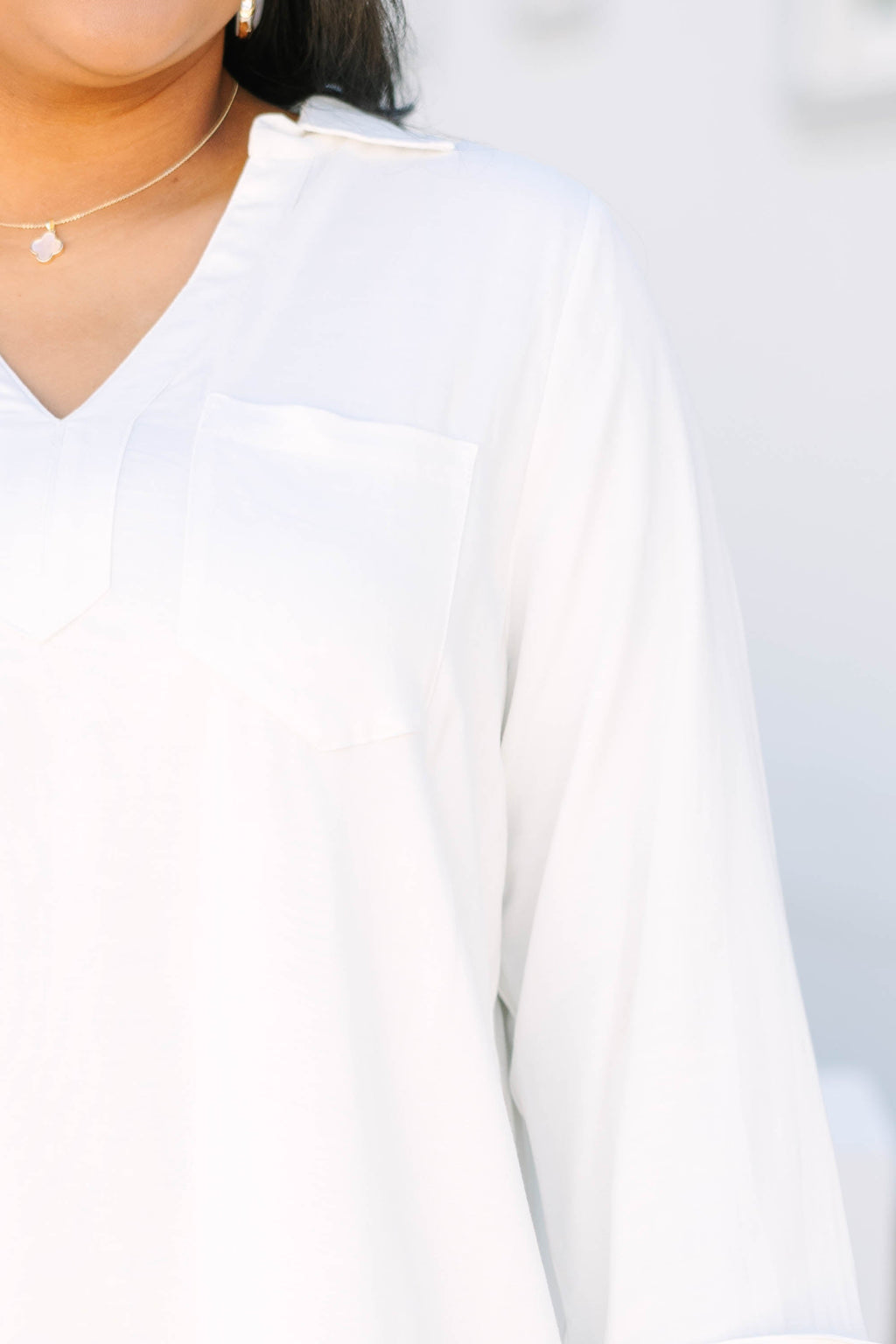 Natural By Nature Popover Dress, Cream