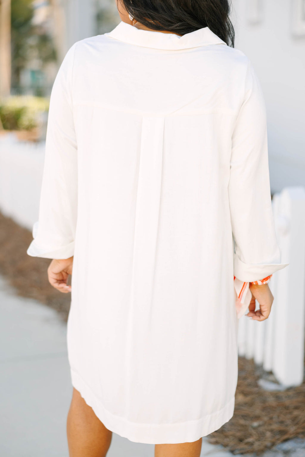 Natural By Nature Popover Dress, Cream