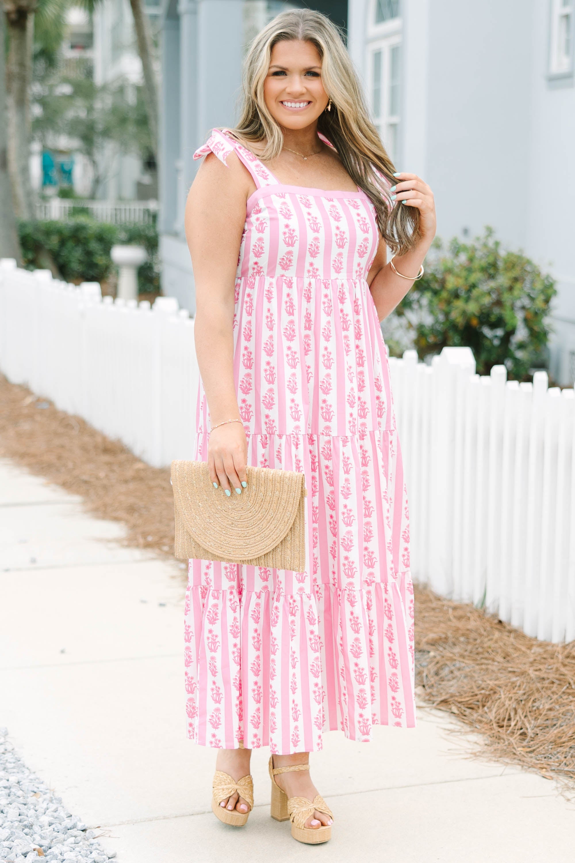 Naturally Put Together Dress, Pink