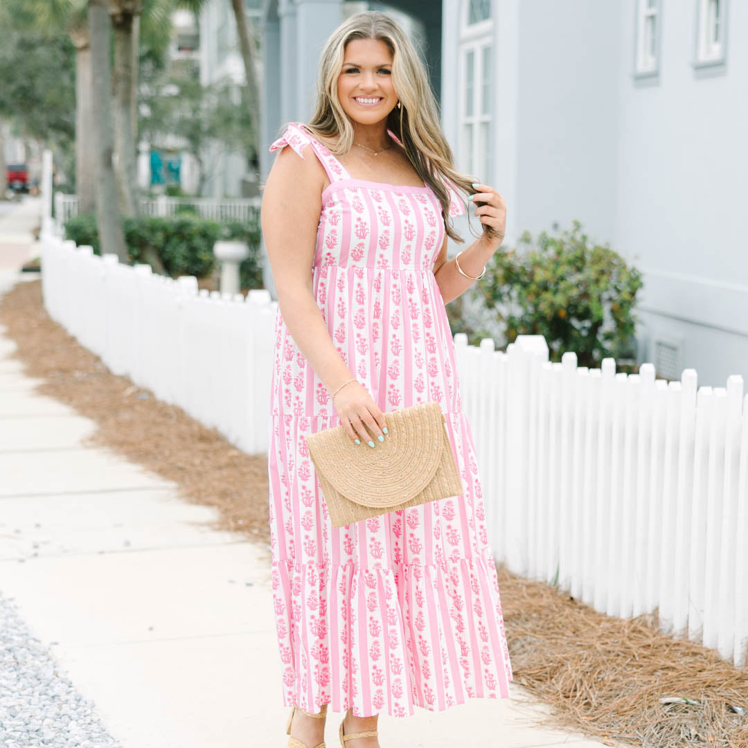 Naturally Put Together Dress, Pink