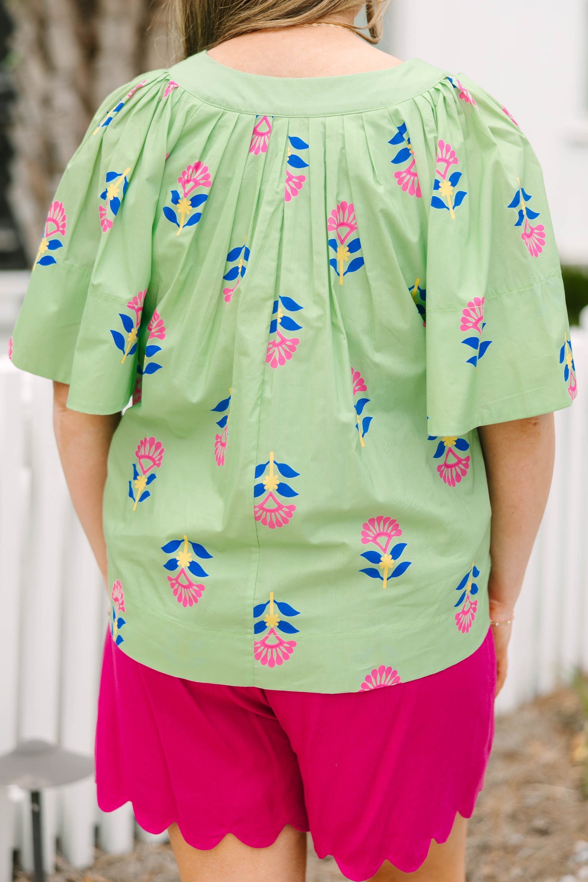 Nautical Breeze Top, Green