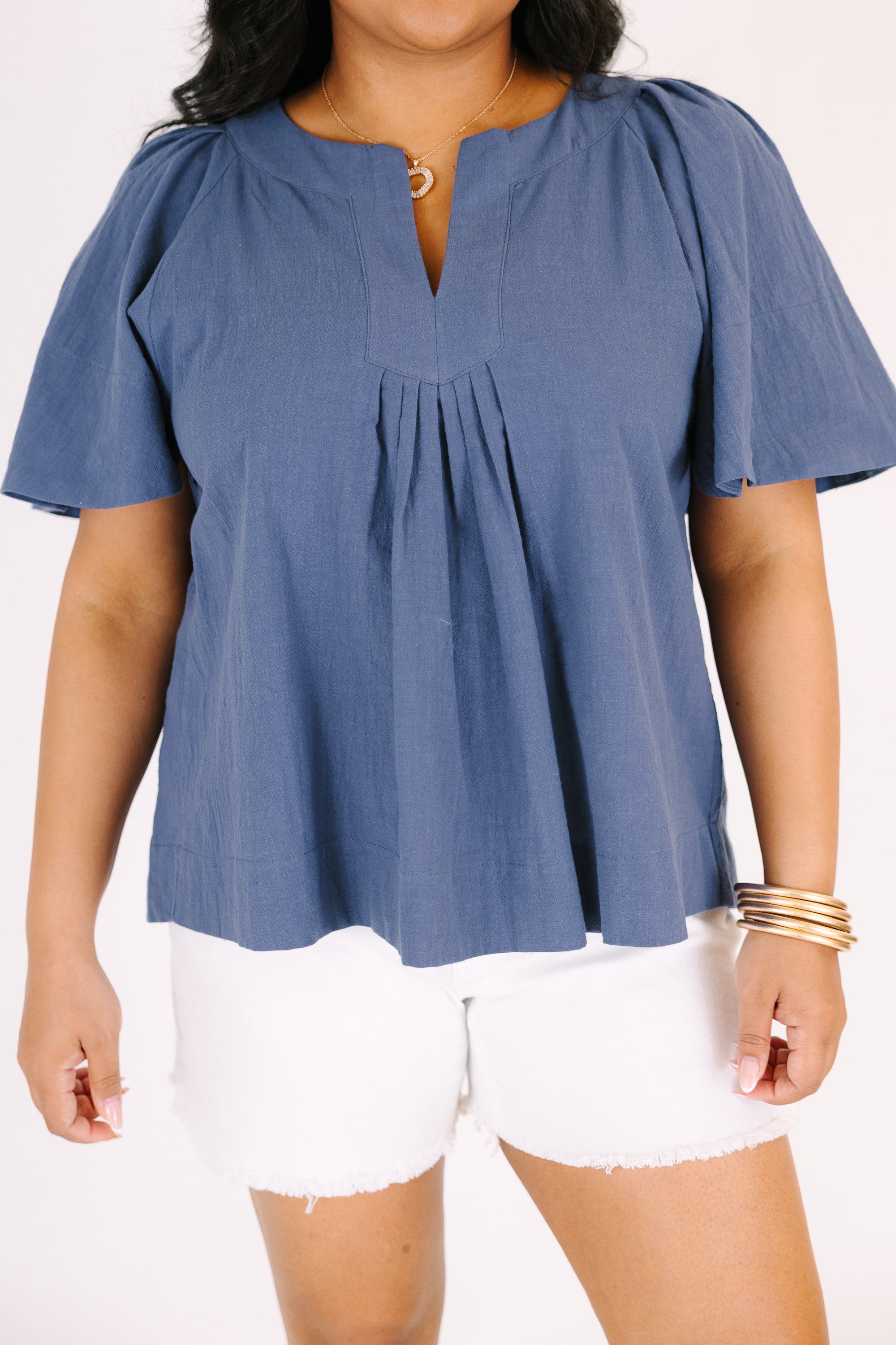 Nautical Breeze Top, Navy