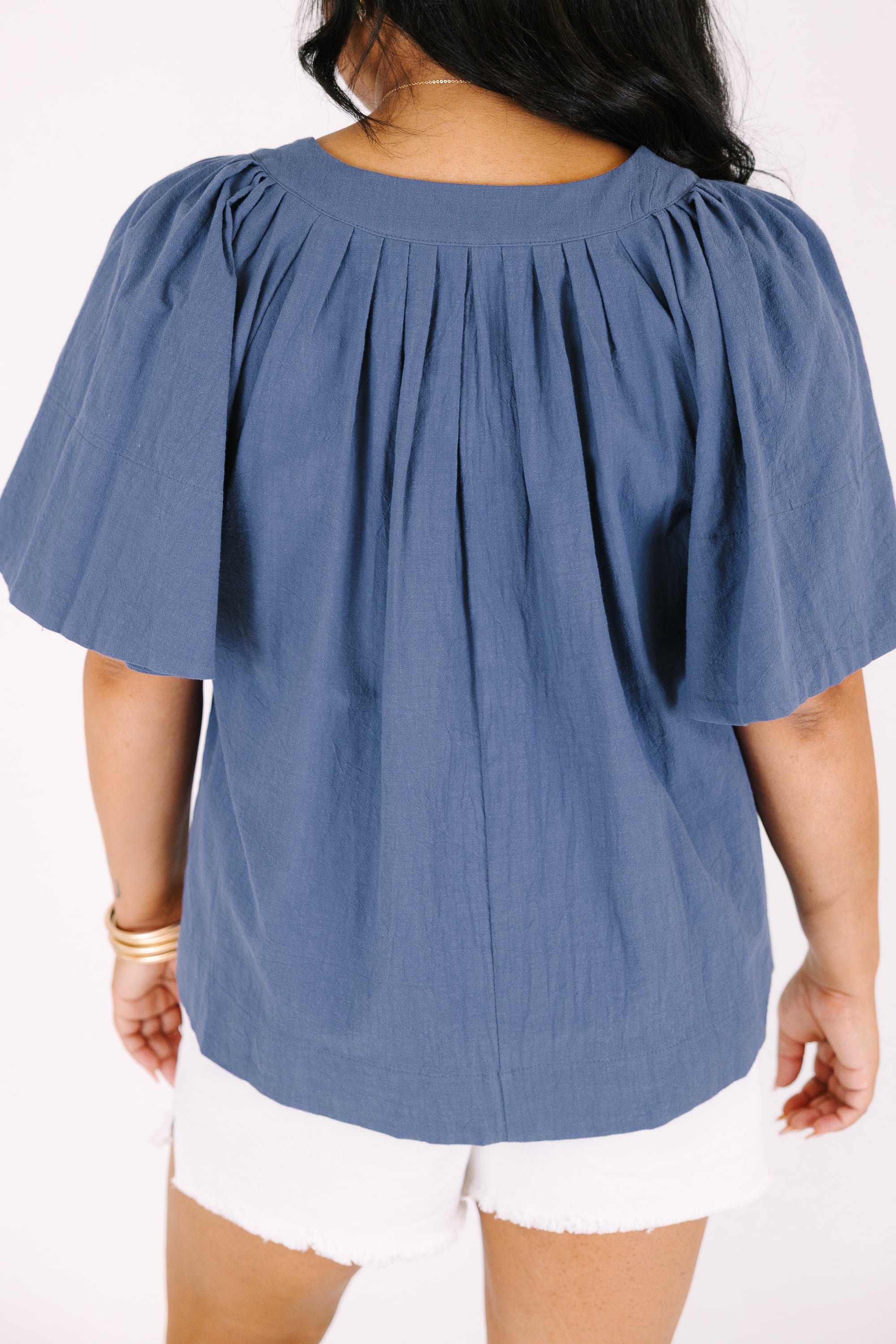 Nautical Breeze Top, Navy