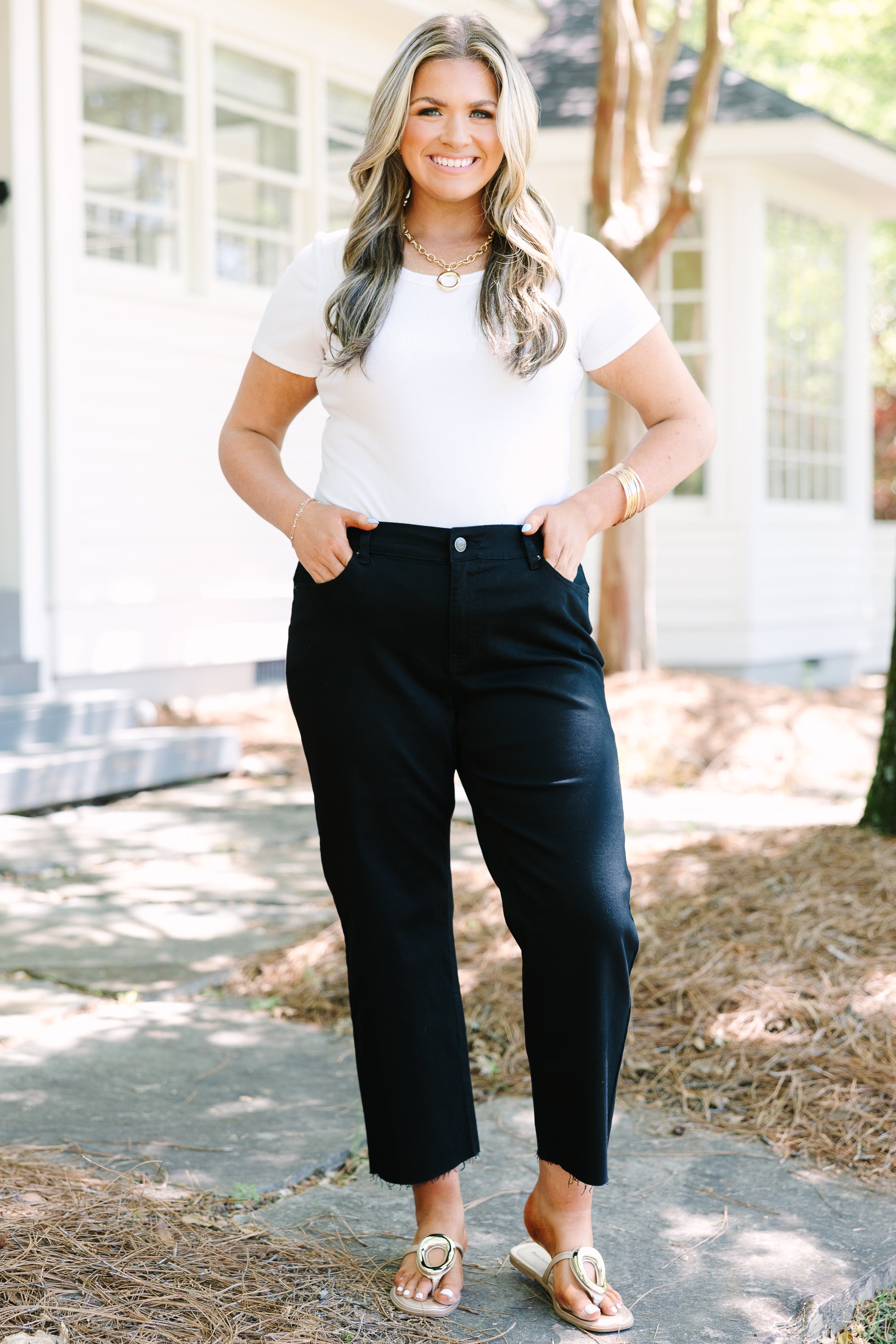 Never Go Out Of Style Jeans, Black