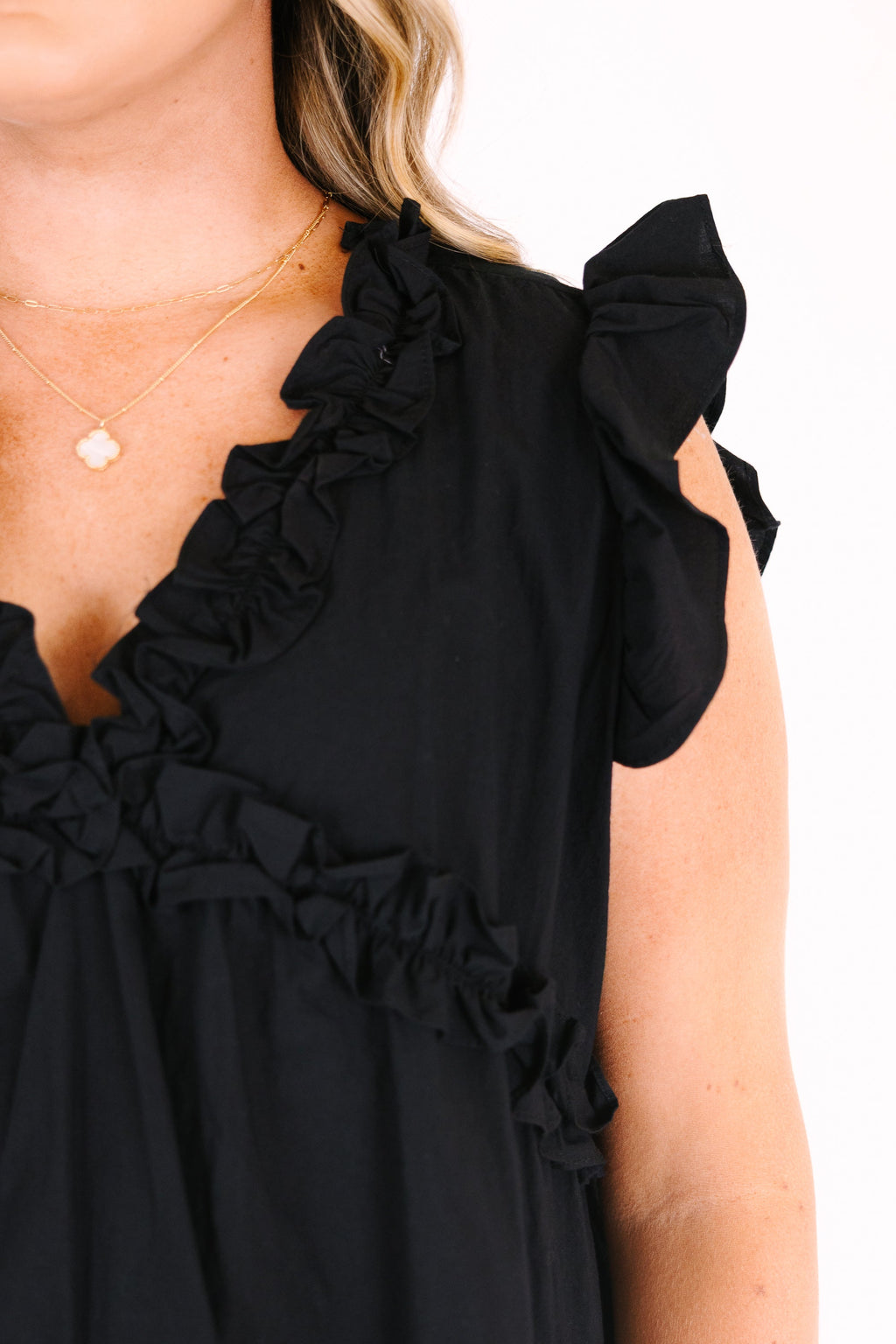 New Start Top, Black