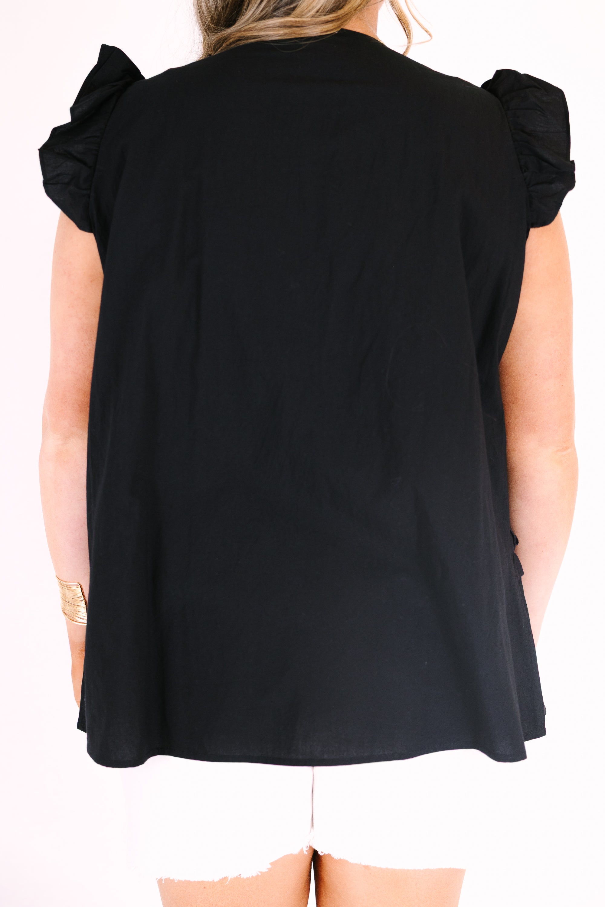 New Start Top, Black