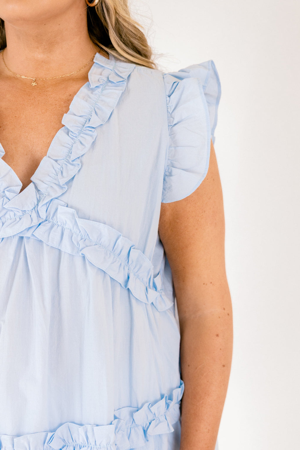 New Start Top, Light Blue