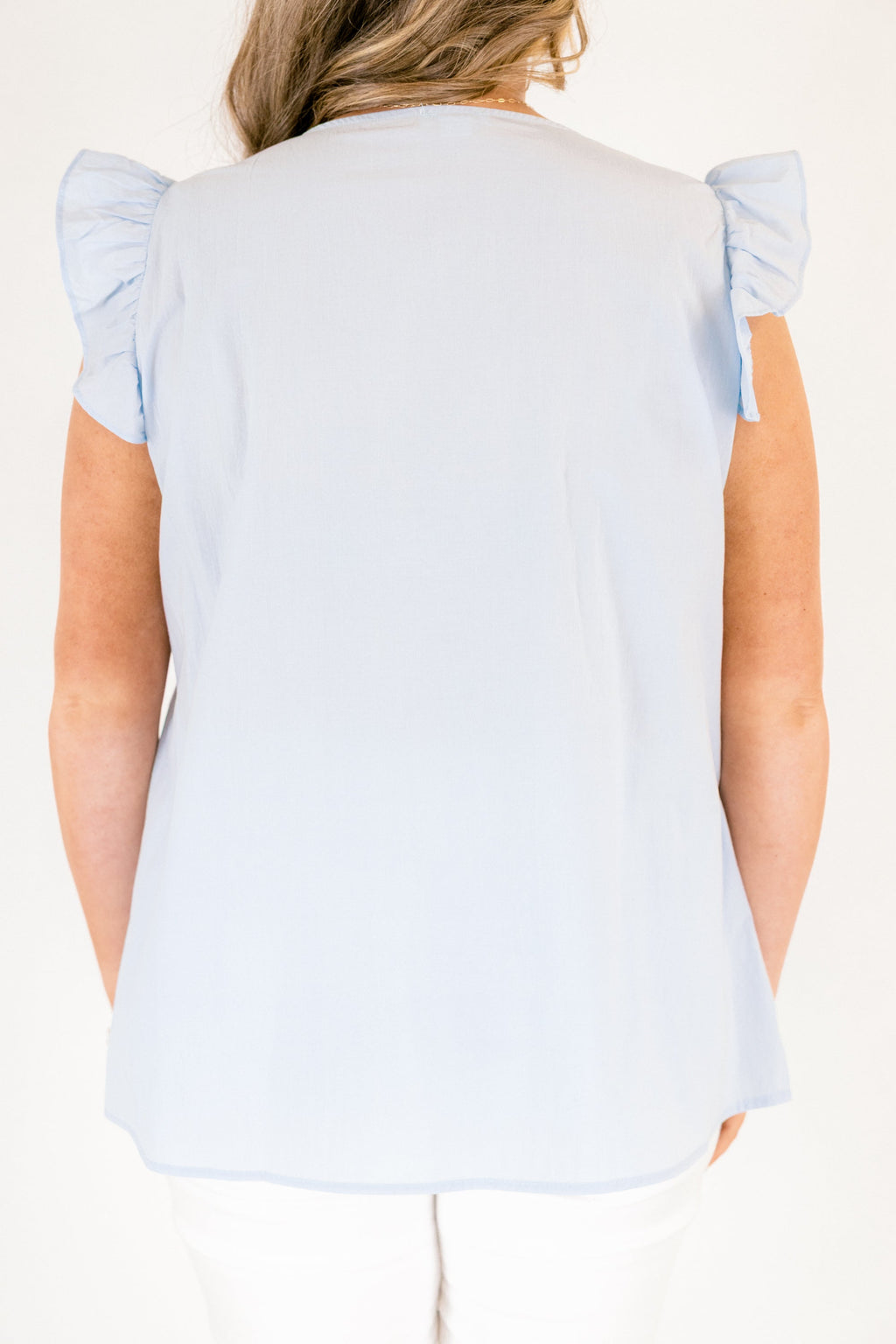 New Start Top, Light Blue