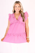New Start Top, Pink
