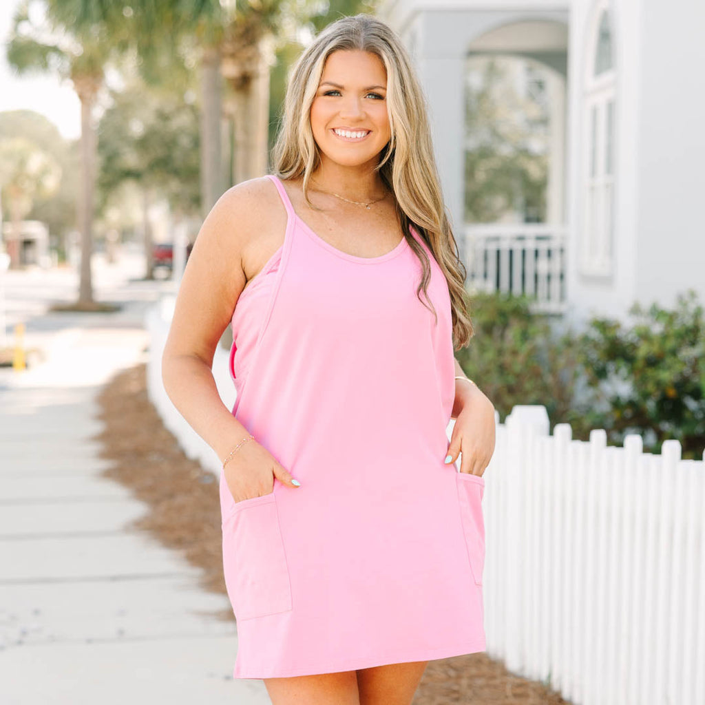 No Doubt About It Dress, Light Pink