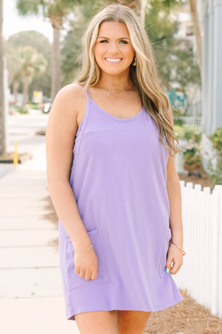 No Doubt About It Dress, Purple