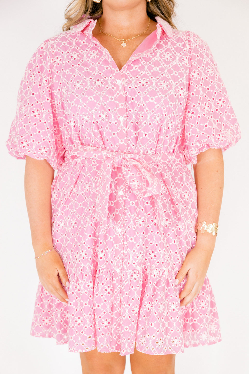 No Second Guessing Dress, Pink
