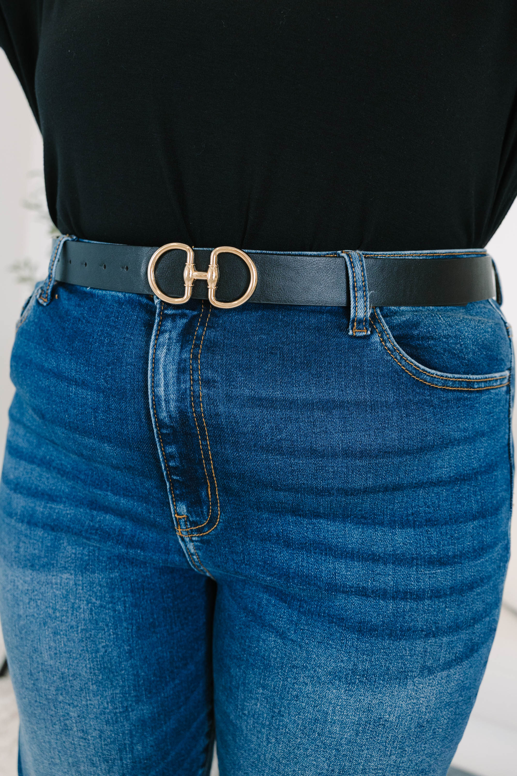 No Second Thoughts Had Belt, Black
