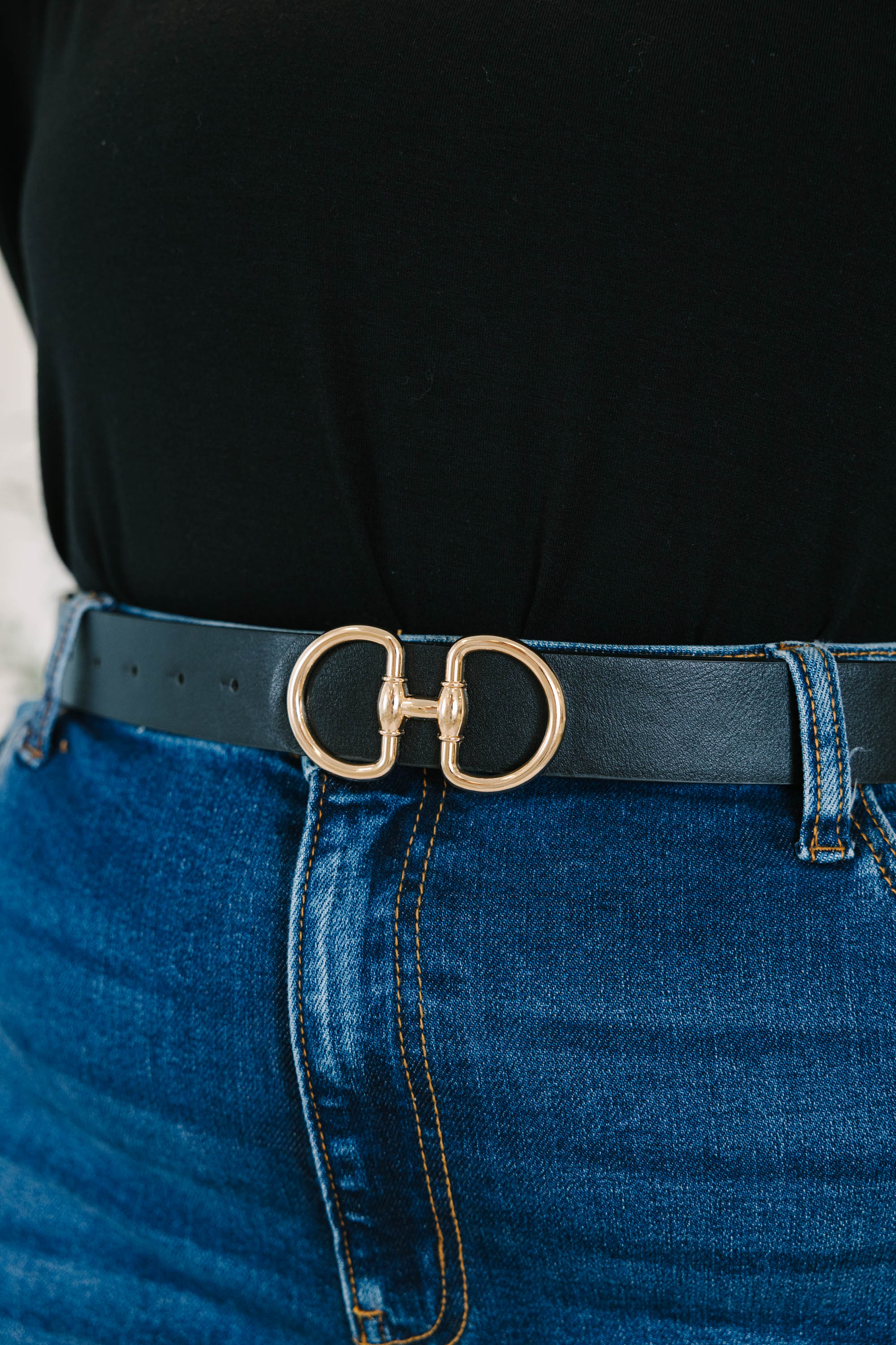 No Second Thoughts Had Belt, Black