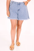 Nothing To Be Blue About Shorts, Denim