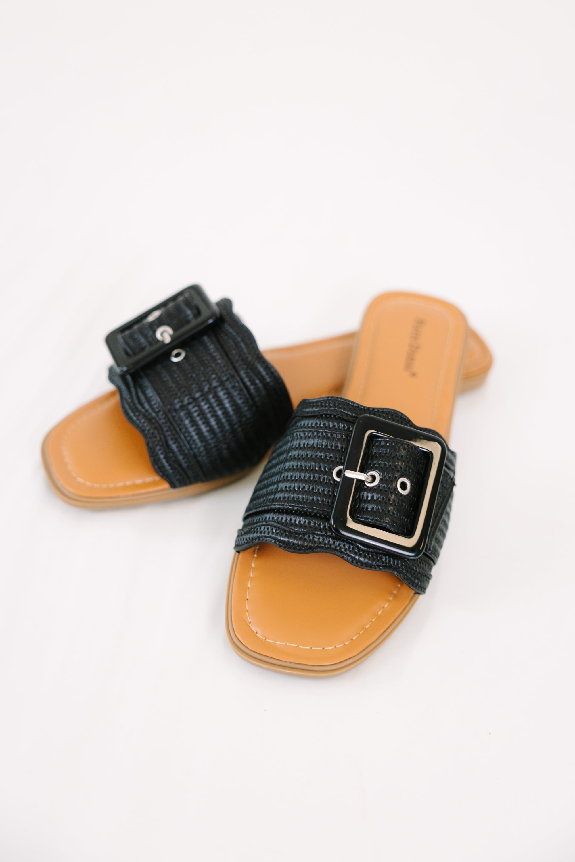 No Way Back Sandals, Black