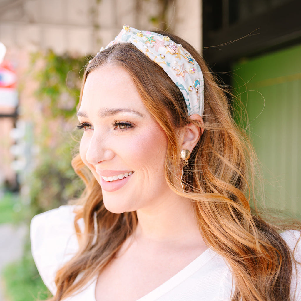 On Our Own Waves Headband, Multi