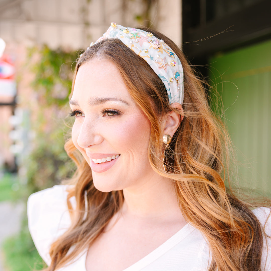 On Our Own Waves Headband, Multi