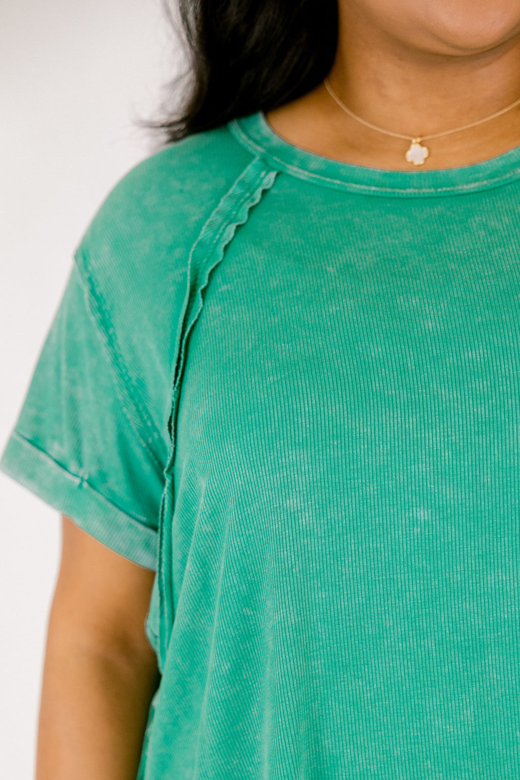 On Repeat Tee, Kelly Green