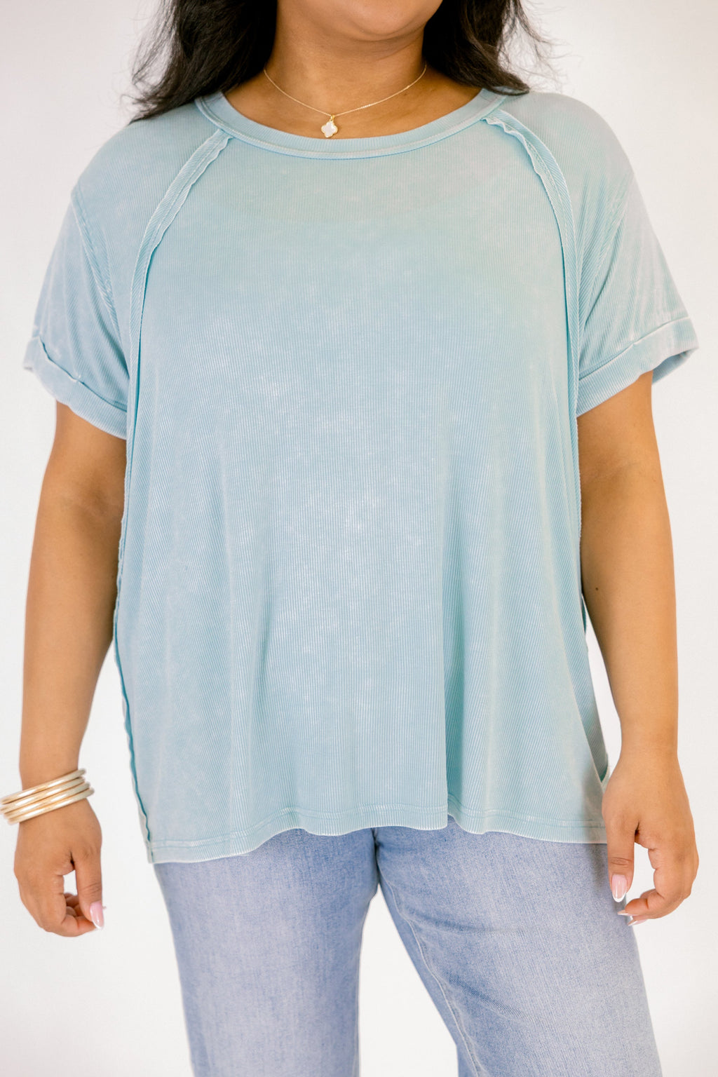 On Repeat Tee, Sea Angel