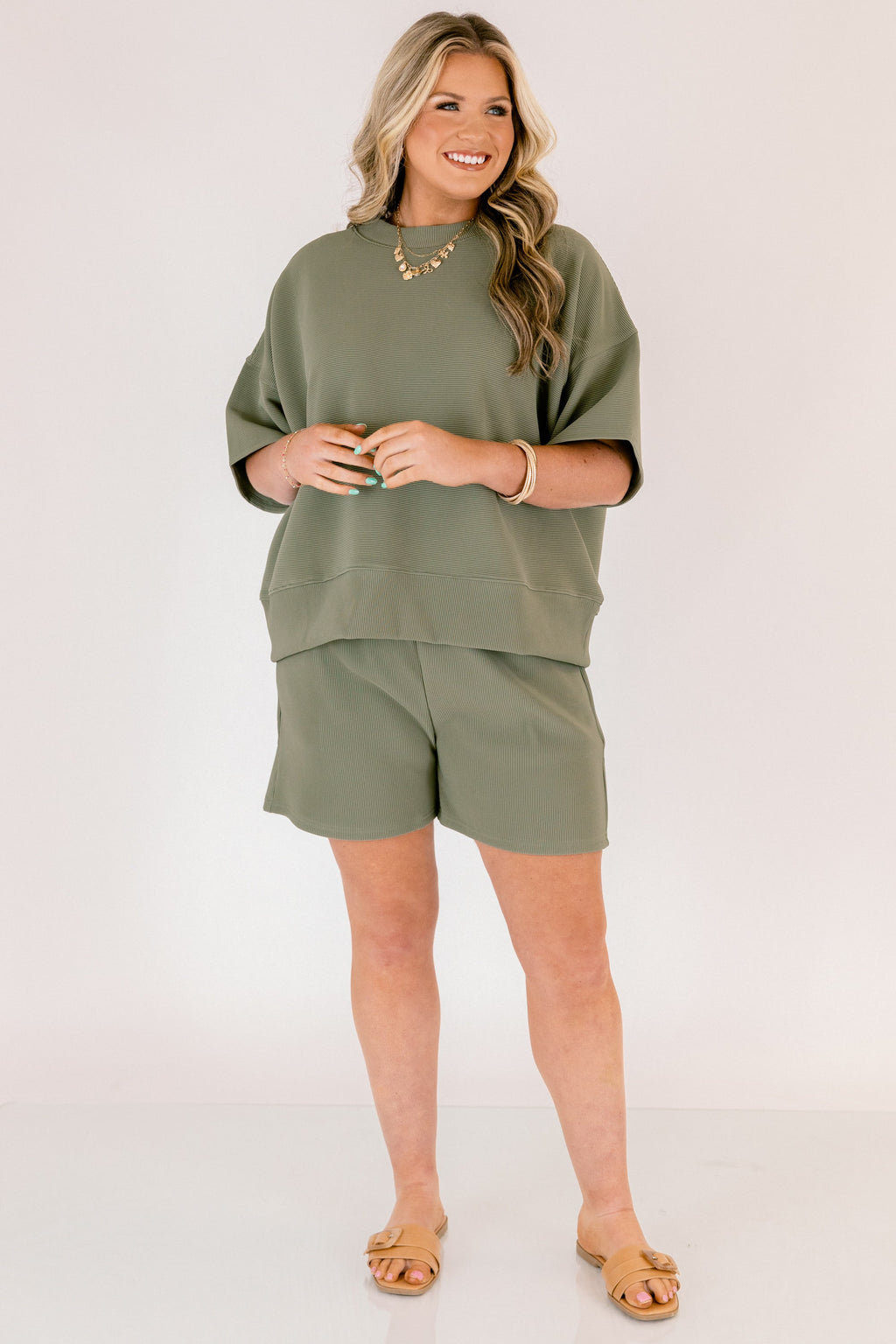 On The Go Set, Light Olive